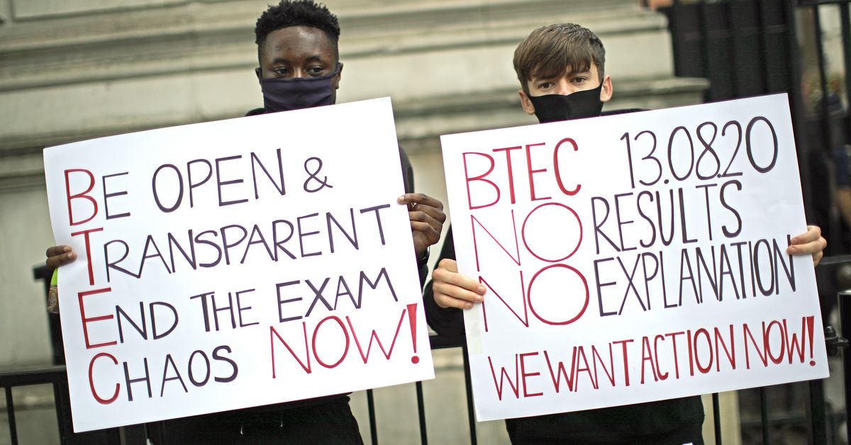 The UK used a method to foretell college students’ scores for canceled exams. Guess who did properly.