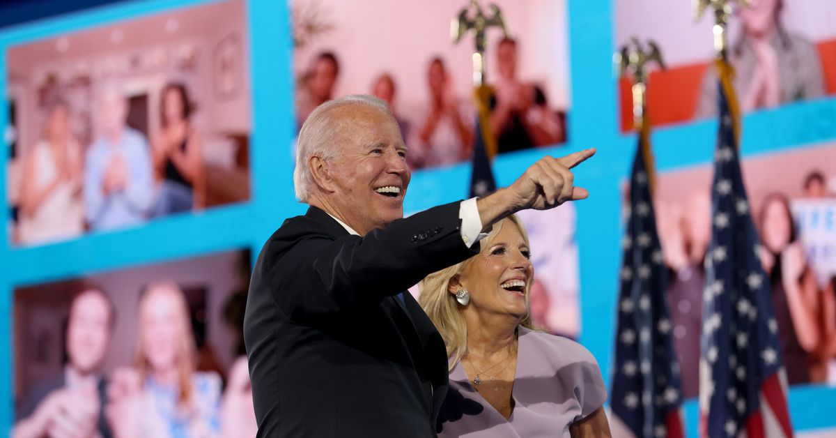 Joe Biden’s conference speech was a pointy, easy distinction with Trump