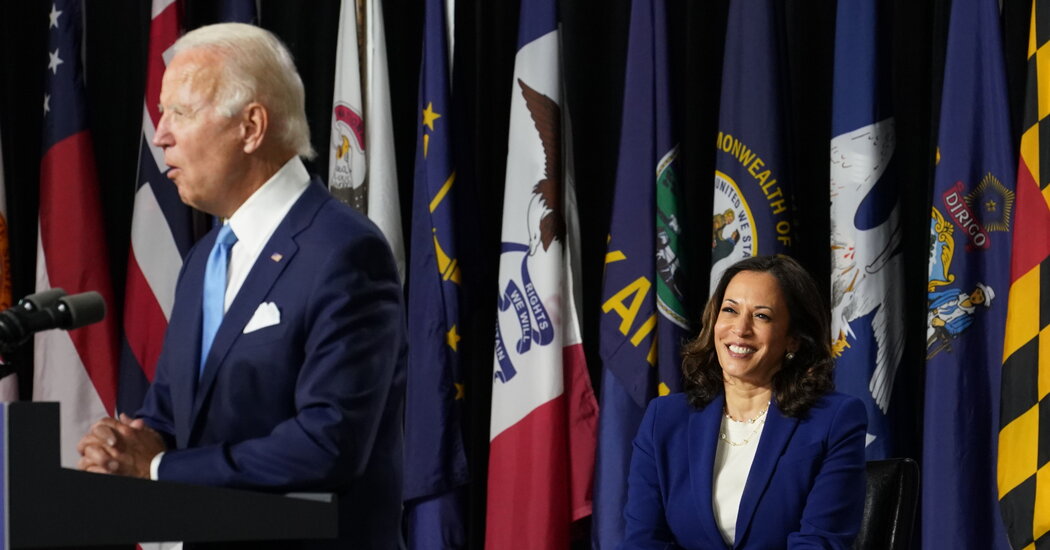 Biden and Harris Pledge a Robust Problem to Trump and a Path Out of Disaster