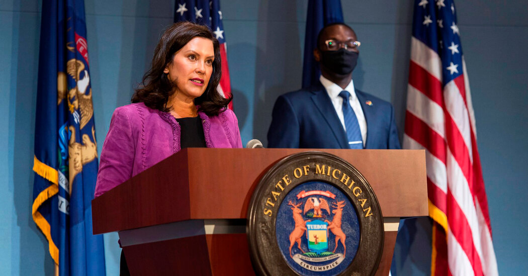 Gretchen Whitmer Speaks to The Occasions