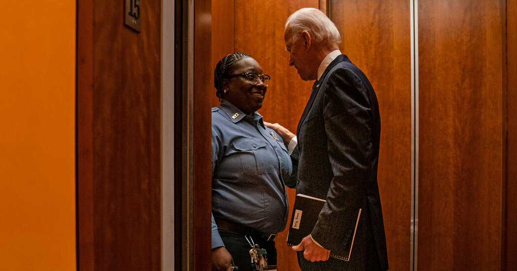 Jacquelyn, Safety Guard Who Went Viral Assembly Biden, Will Assist Nominate Him