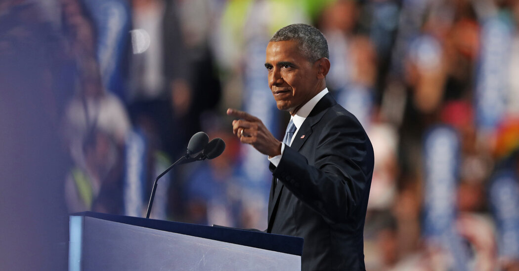 Obama Returns to the D.N.C. With a Probability to Rescue His Legacy From Trump