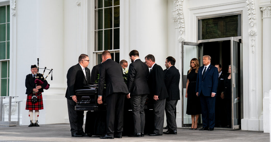 Trump Holds a Uncommon White Home Funeral for His Youthful Brother, Robert