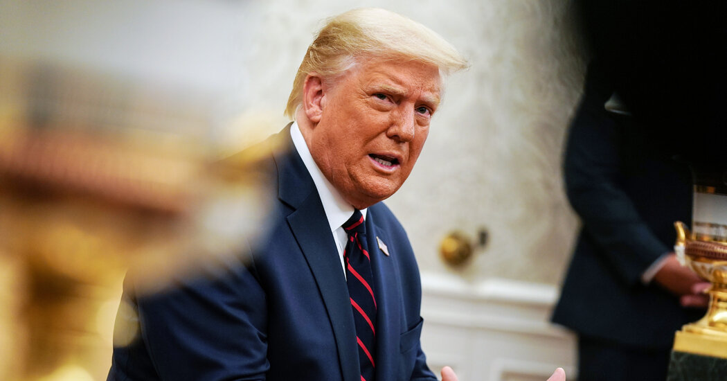 After One other Week of Setbacks, Trump Appears to Change the Story Line