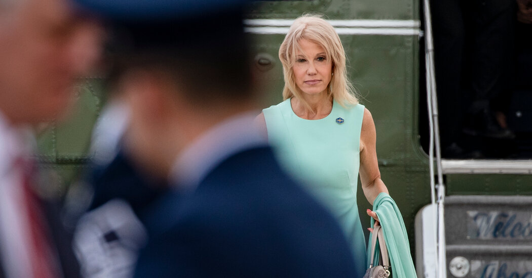 Kellyanne Conway, Lengthy-Serving Trump Aide, Is Leaving the White Home