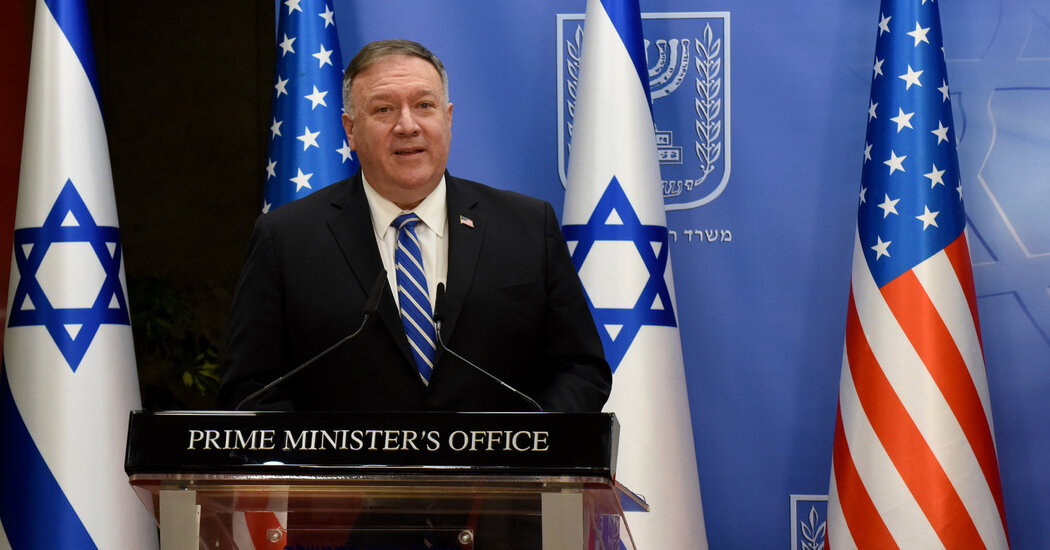 Pompeo to Ship R.N.C. Speech From Israel With Eye on 2024