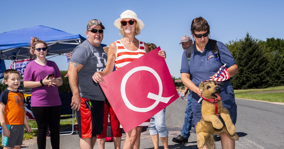 Fb bans some QAnon teams