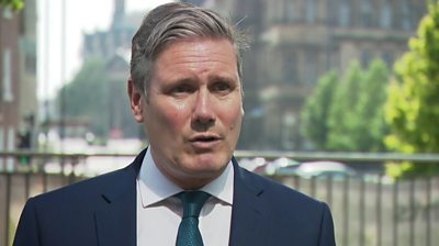 Starmer on altering A-level examination ends in England