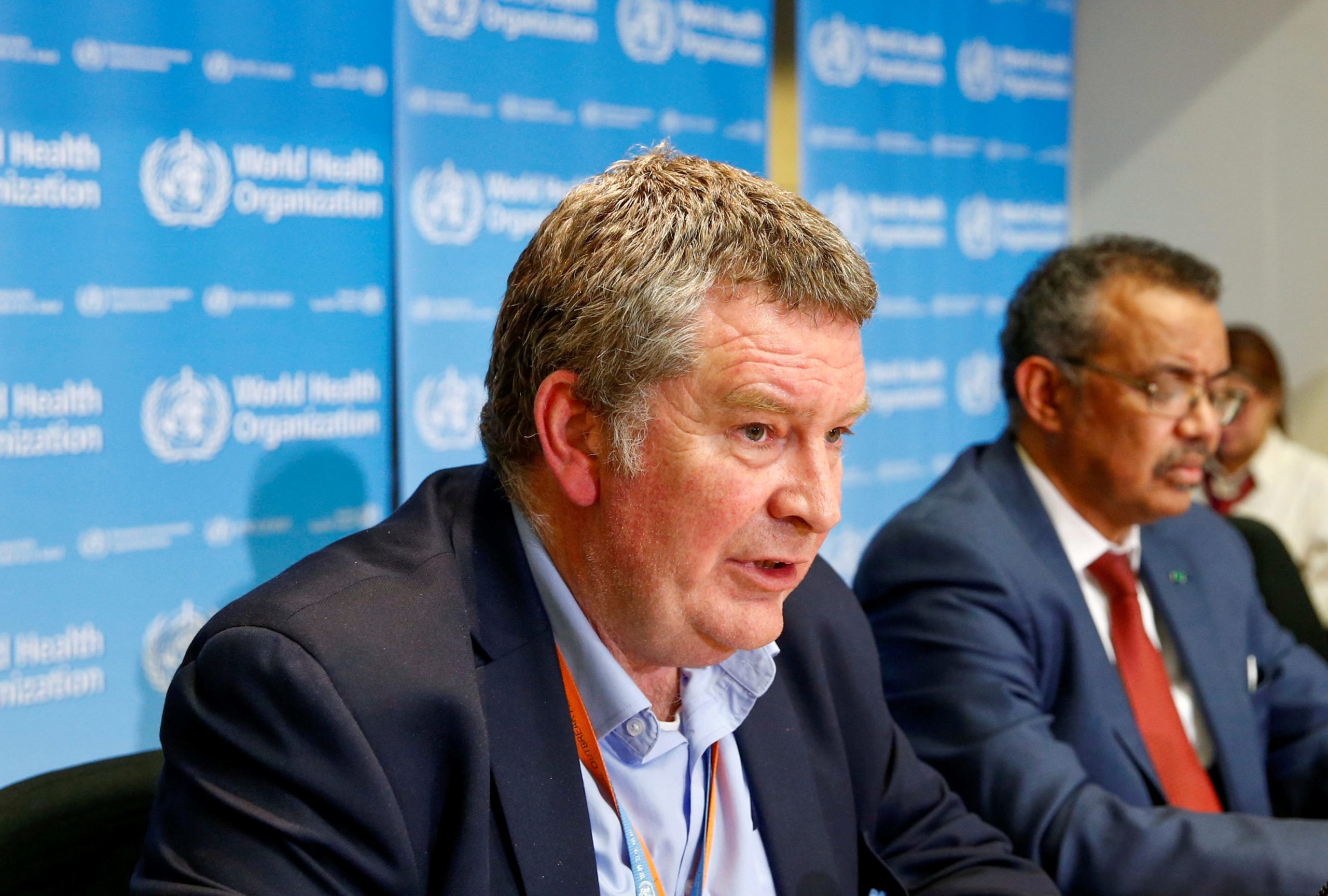 WHO holds a briefing on the coronavirus as circumstances surge
