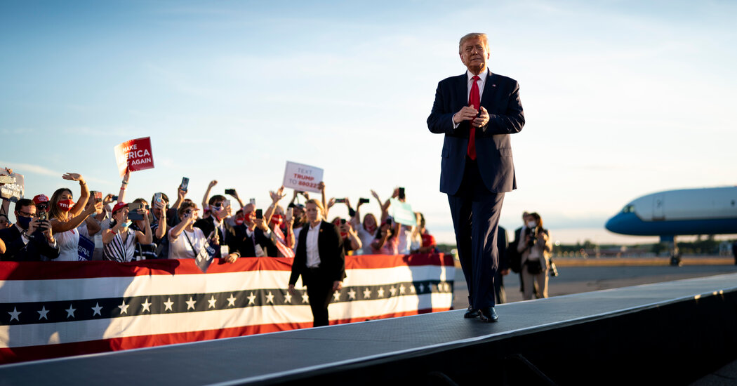 Trump Onslaught In opposition to Biden Falls Wanting a Breakthrough