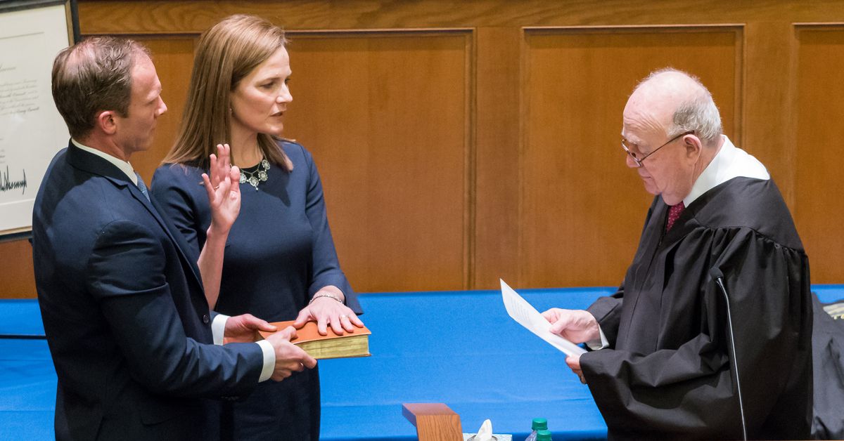 Amy Coney Barrett, attainable Supreme Court docket nominee, and her authorized theories, defined