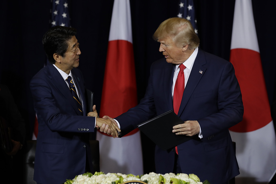 Japan’s prime minister steps down
