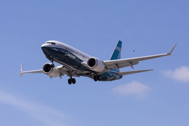 U.S. FAA chief assessments Boeing 737 MAX in certification step