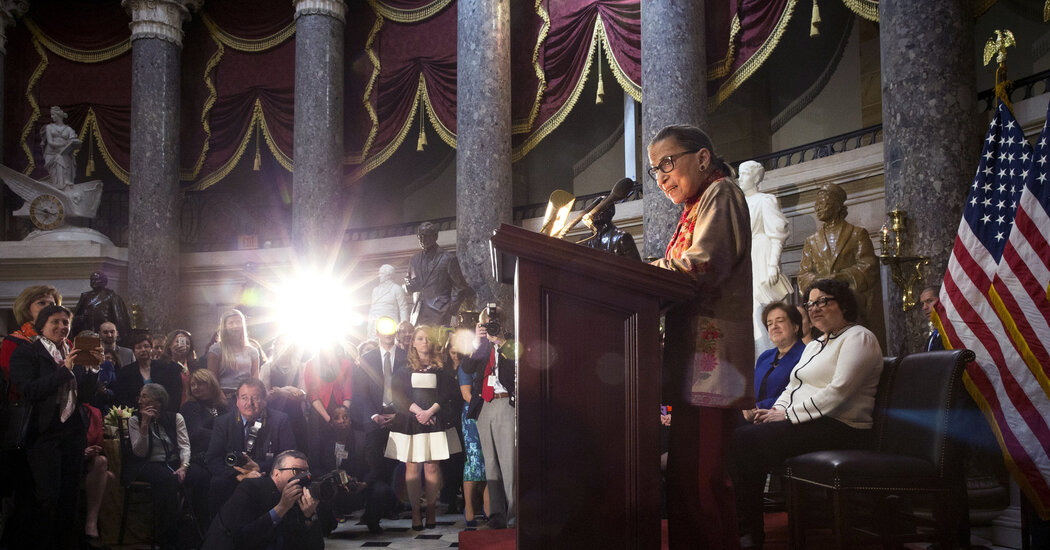 Males Promised a Lady for R.B.G.’s Seat. Is That What Girls Need?