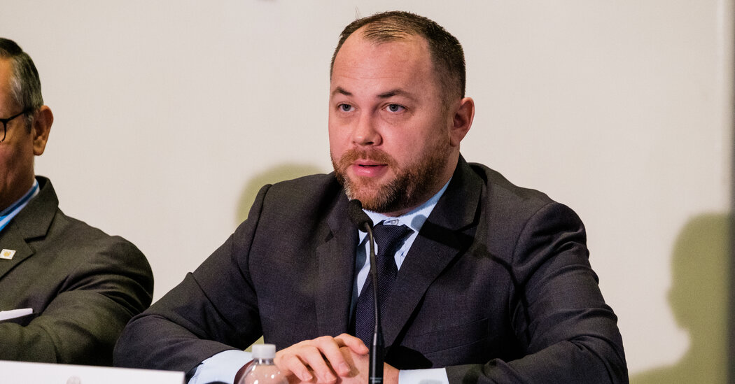 Corey Johnson, a presumed front-runner in subsequent 12 months’s N.Y.C. mayoral race, drops out.
