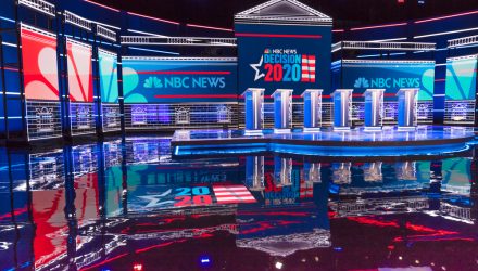 U.S. Inventory ETFs Down Forward of Presidential Debate