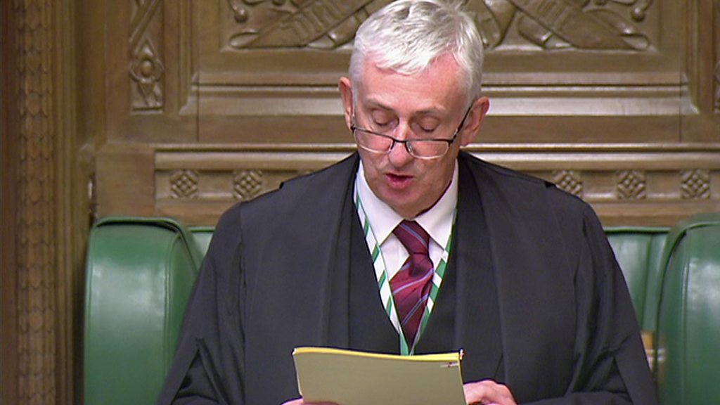 Commons Speaker warns MPs to not identify member accused of rape