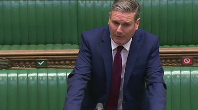 PMQs: Starmer and Johnson on prolonged furlough scheme