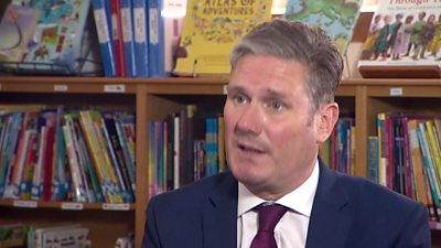 Scottish Labour: Keir Starmer on Richard Leonard management