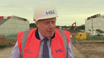 Brexit: Boris Johnson on haulage companies and transition interval