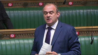 PMQs: Davey and Johnson on assist for disabled kids