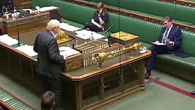 PMQs: Starmer and Johnson on furlough and assist for staff