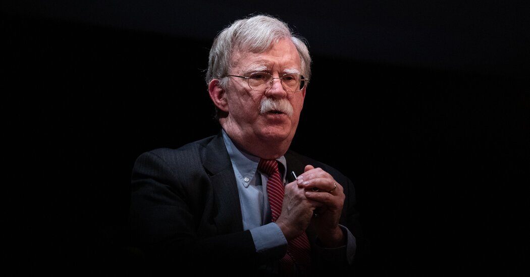 Authorities Lawsuit Over John Bolton’s Memoir Could Proceed, Choose Guidelines