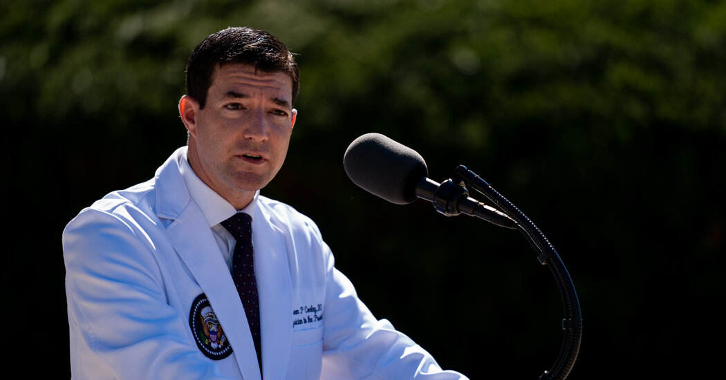 What to Know About Sean Conley, the White Home Doctor