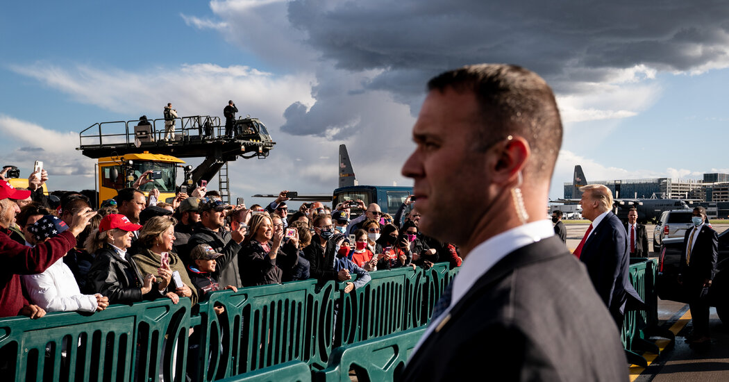 For the Secret Service, a New Query: Who Will Shield Them From Trump?