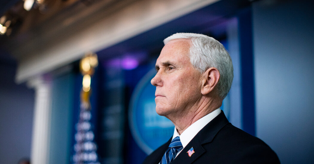 Underneath Pence, Politics Often Seeped Into the Coronavirus Job Power