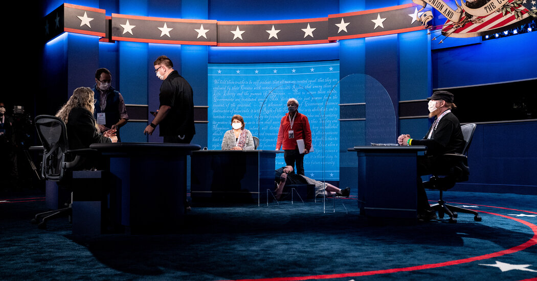 The plexiglass obstacles getting used at tonight’s debate are fairly ineffective, specialists say.