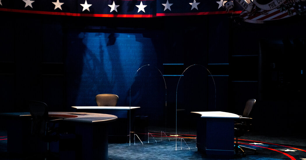 Plexiglass and preparations because the vice-presidential candidates gear up for a high-stakes debate.