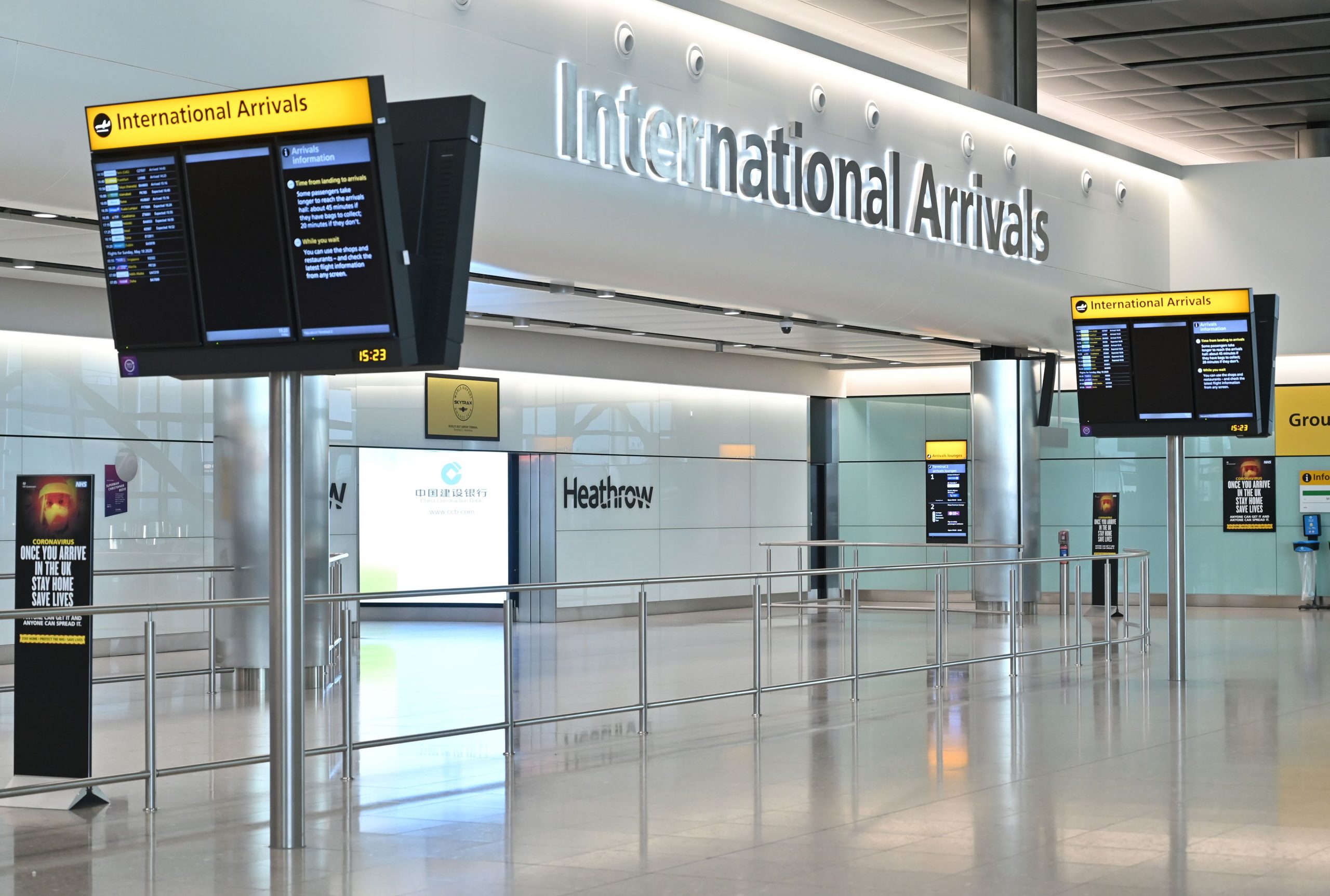 U.S. goals to shorten quarantine time for New York-London journey: WSJ U.S. goals to shorten quarantine time for New York-London journey: WSJ