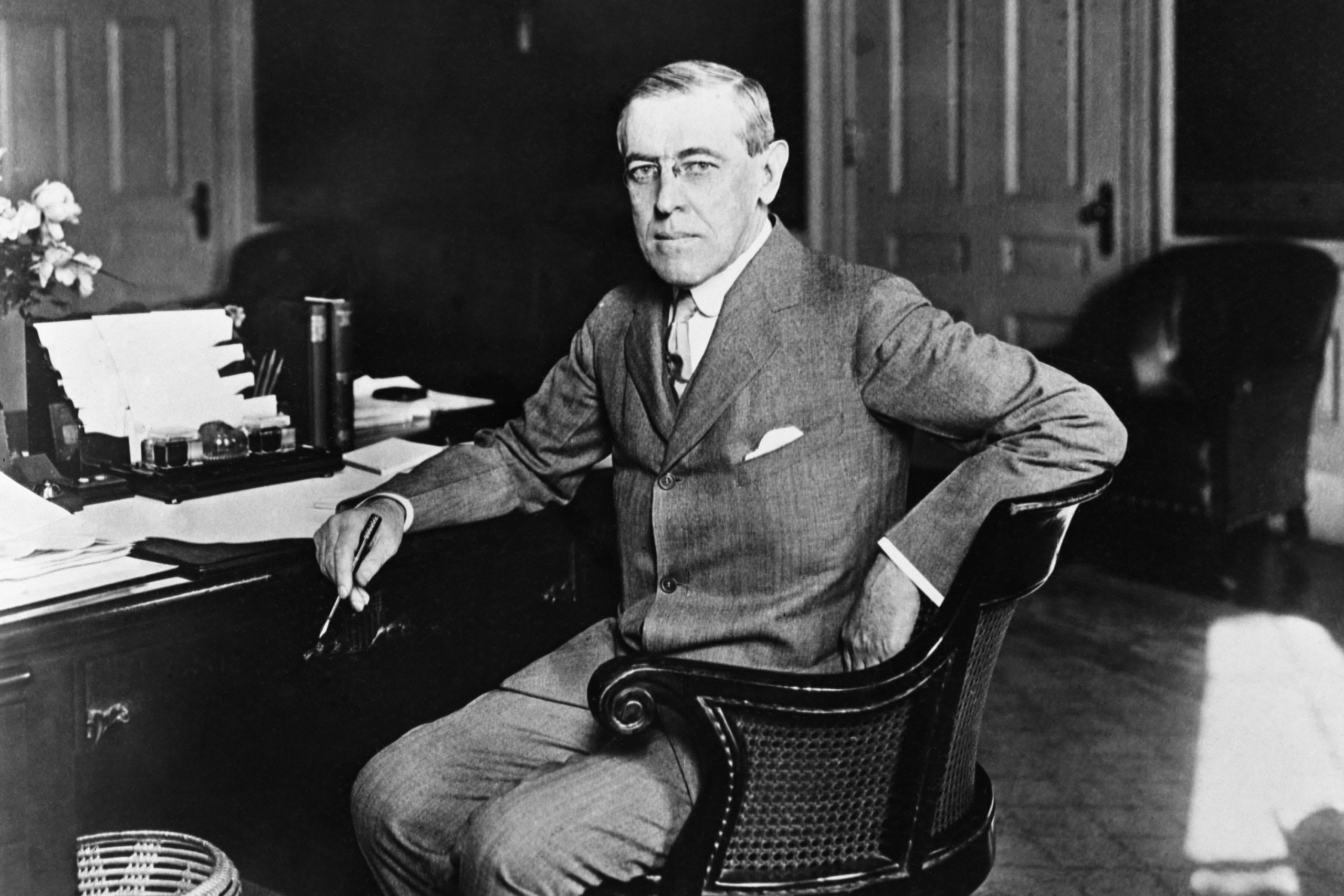 Like Trump with coronavirus, President Woodrow Wilson contracted the 1918 flu