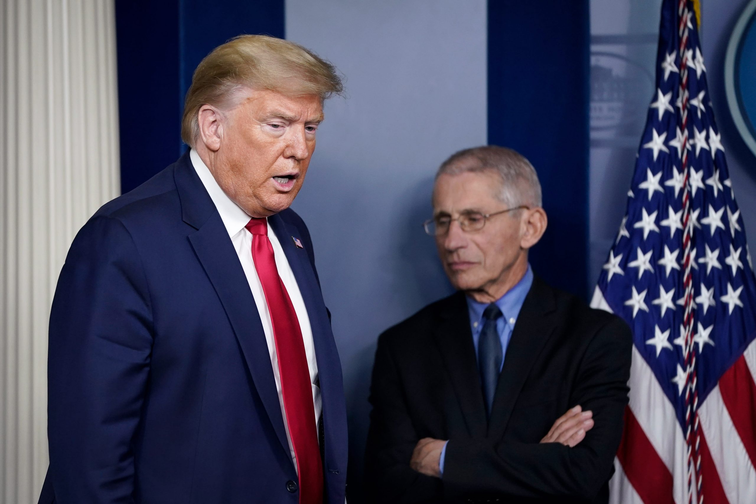 Trump calls Fauci a ‘catastrophe,’ says individuals ‘are bored with Covid’