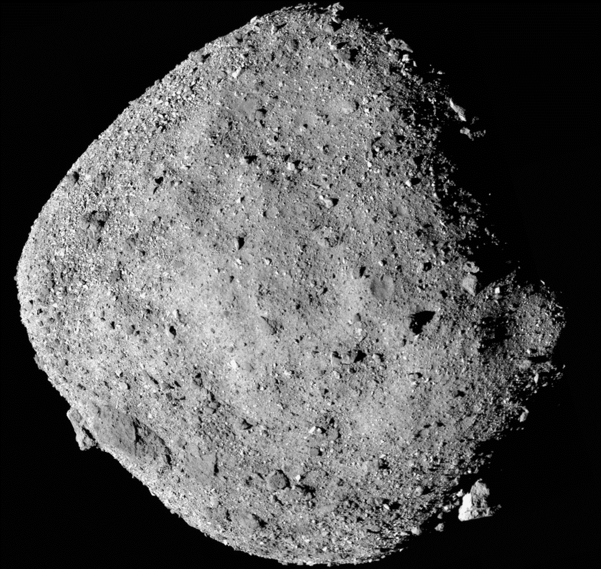 NASA’s OSIRIS-REx spacecraft tags asteroid Bennu to return materials
