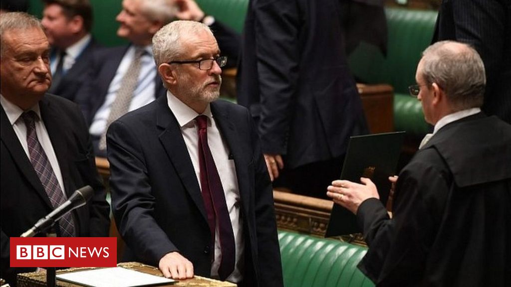 Why was Jeremy Corbyn suspended from the Labour Occasion?