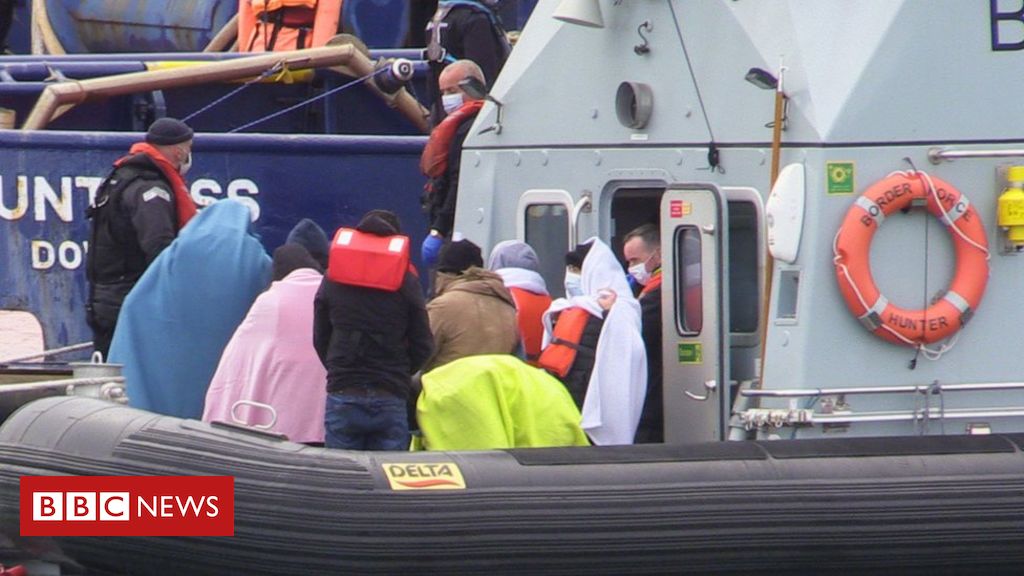 Dozens of migrants cross English Channel in 12 boats