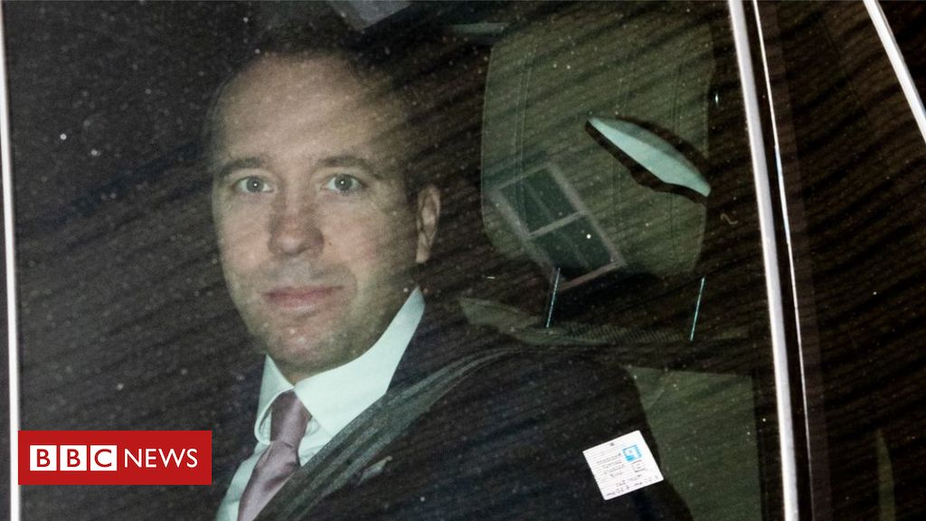 Matt Hancock seen in chauffeur-driven automotive with out masks