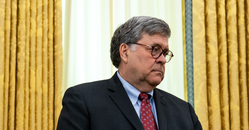 Barr ‘Unmasking’ Probe Finds No Irregularities and is Given to Durham
