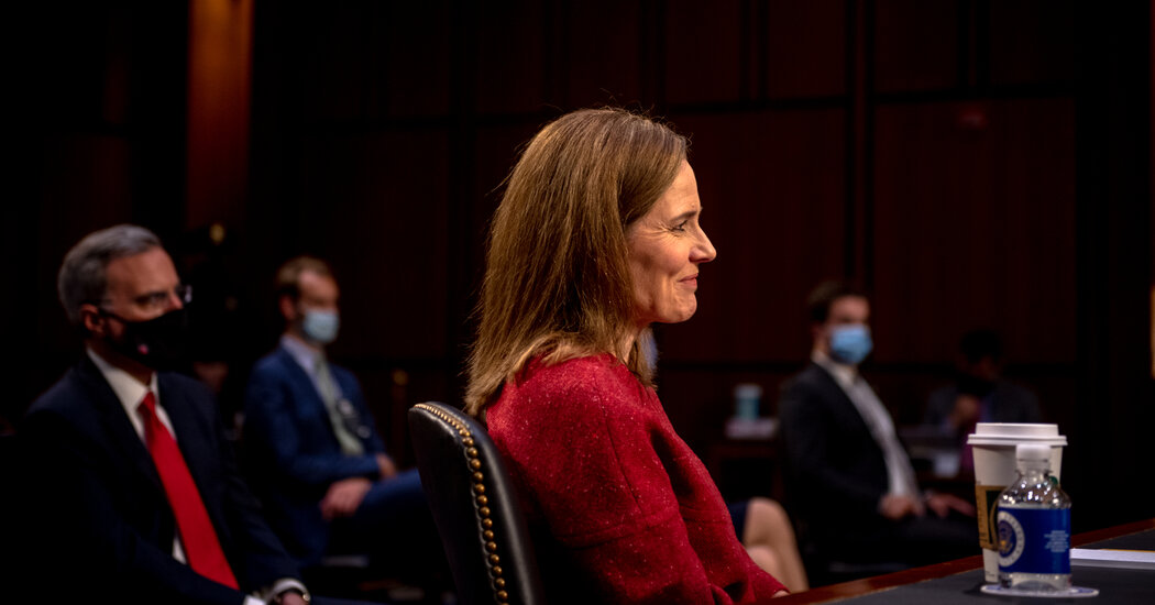 Right here’s What to Watch For as Questioning of Amy Coney Barrett Enters Day 2