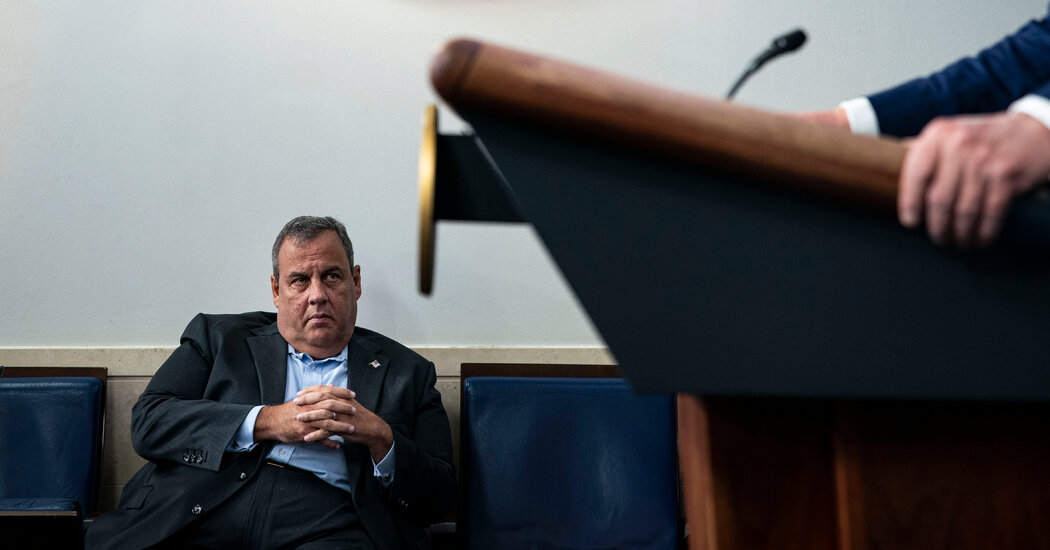Christie Says He Was ‘Unsuitable’ To not Put on Masks at White Home