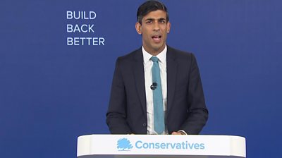Conservative convention: Sunak on UK economic system and virus Conservative convention: Sunak on UK economic system and virus