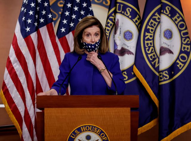 Pelosi says she is ‘optimistic’ can attain COVID cope with White Home
