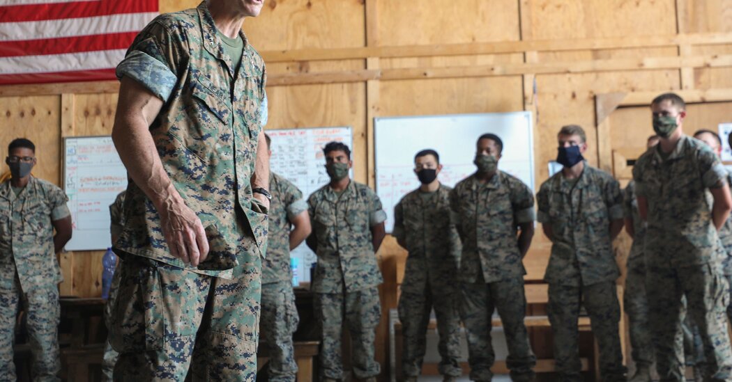 Marine Basic Eliminated After Subordinates Say He Used Racial Slur