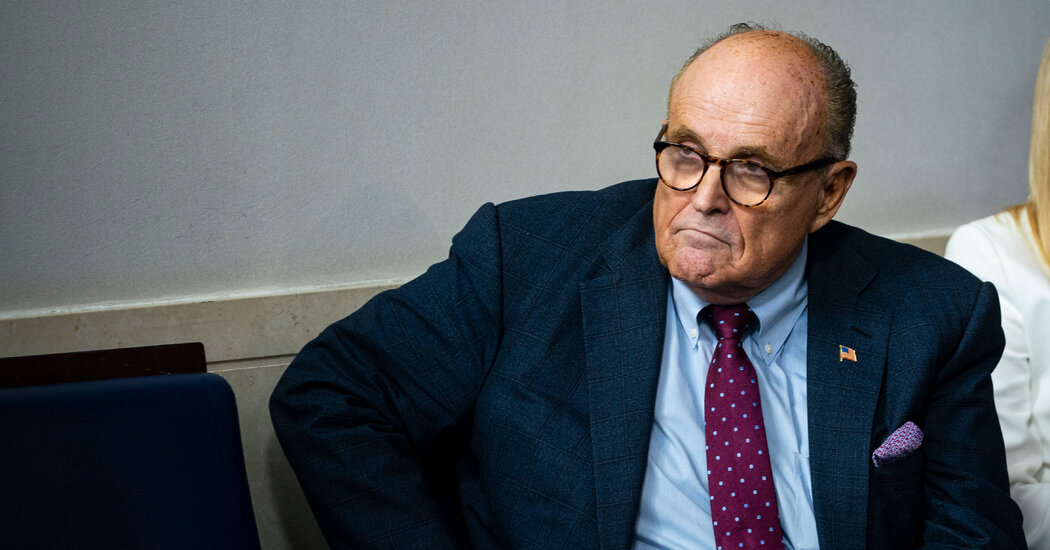 Rudy Giuliani Denies He Did Something Unsuitable in New ‘Borat’ Film