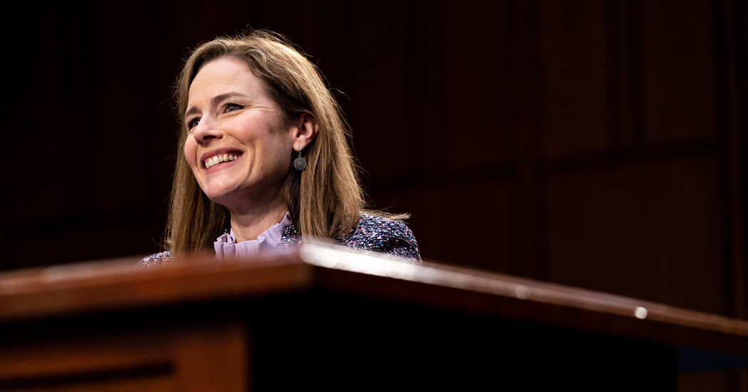Amy Coney Barrett is Confirmed by Senate, Reshaping the Supreme Courtroom