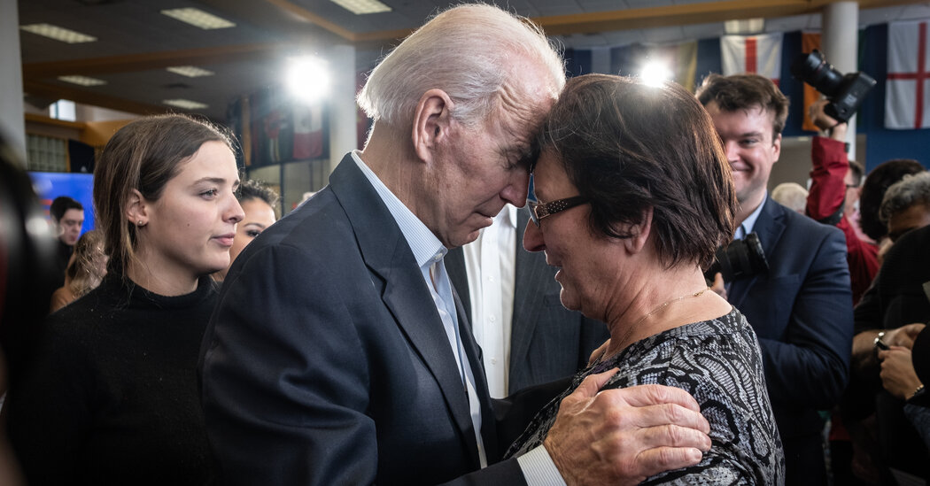 No Selfies or Hugs, however Biden Is Sneaking In Meet and Greets