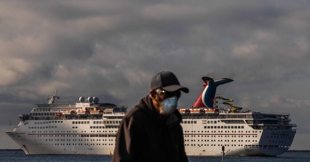 Cruise Ships Can Get Able to Set Sail Once more, C.D.C. Says