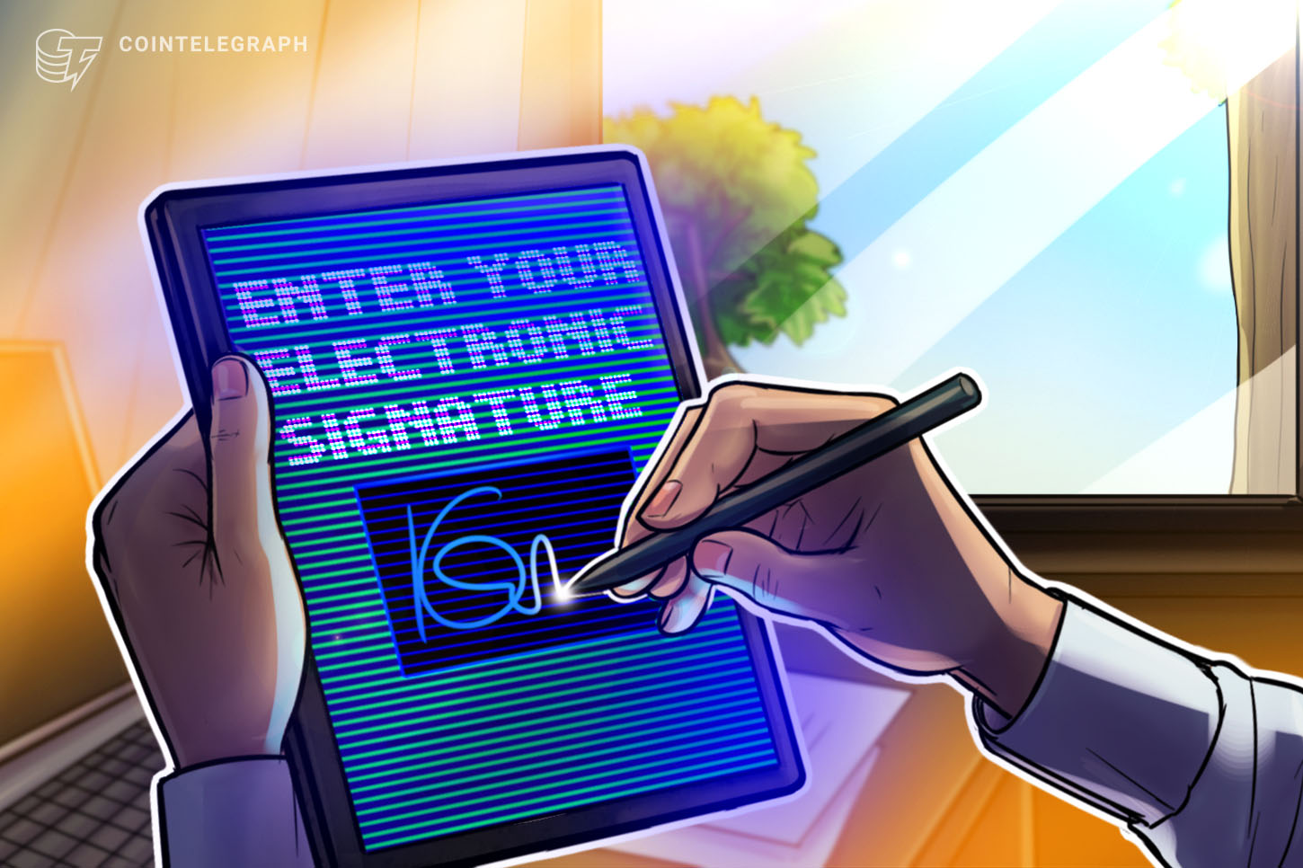 New invoice would legally acknowledge digital signatures on a blockchain
